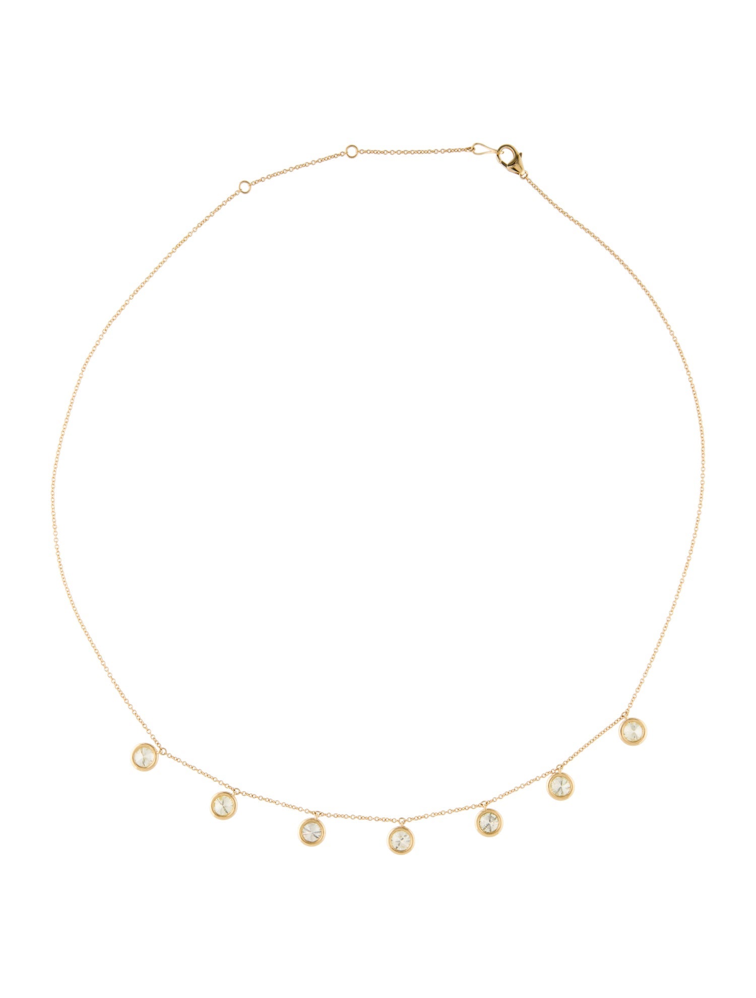 Necklace 14K 3.30ctw Diamond Collar