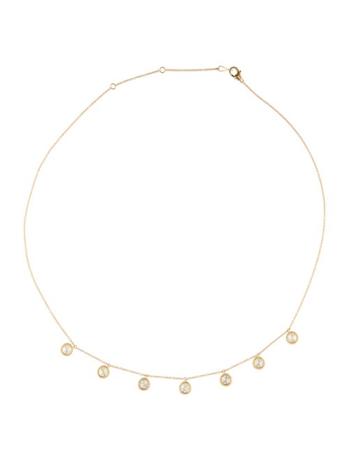 Necklace 14K 3.30ctw Diamond Collar Necklace