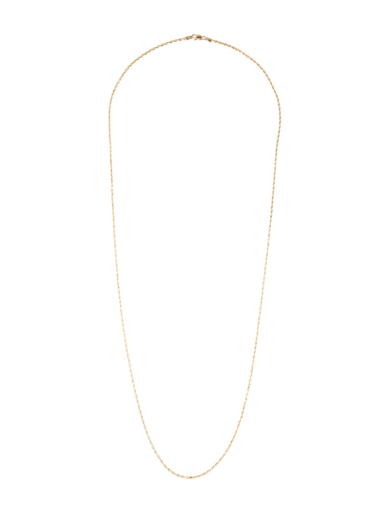 Necklace 14K Rope Chain