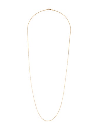 Necklace 14K Rope Chain Necklace