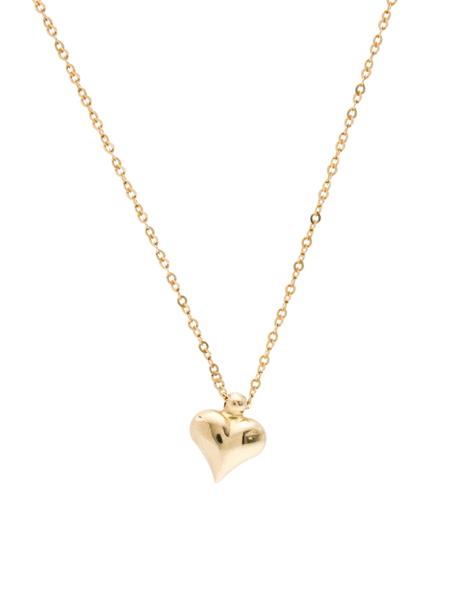 Necklace 14K heart Pendant