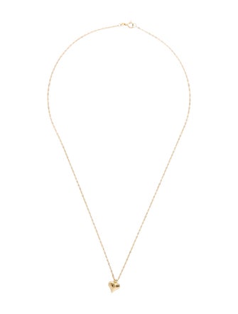 Necklace 14K heart Pendant Necklace