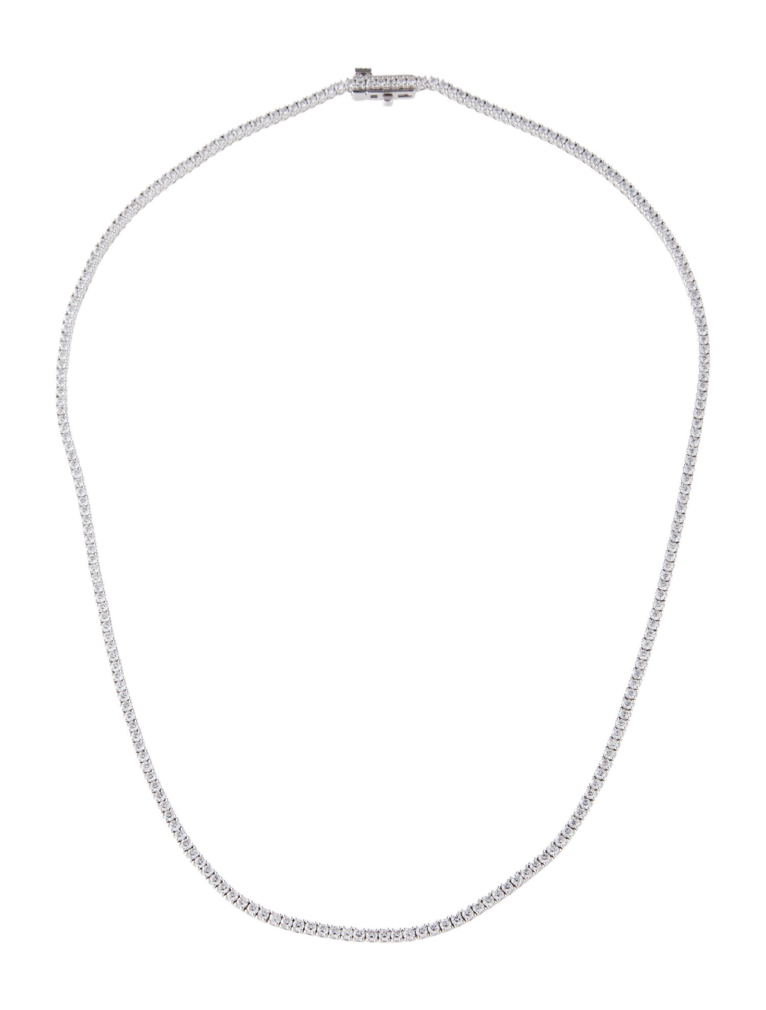 Necklace 14K 4.23ctw Lab-Grown Diamond Collar Necklace