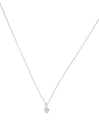 Necklace Platinum Diamond Pendant Necklace