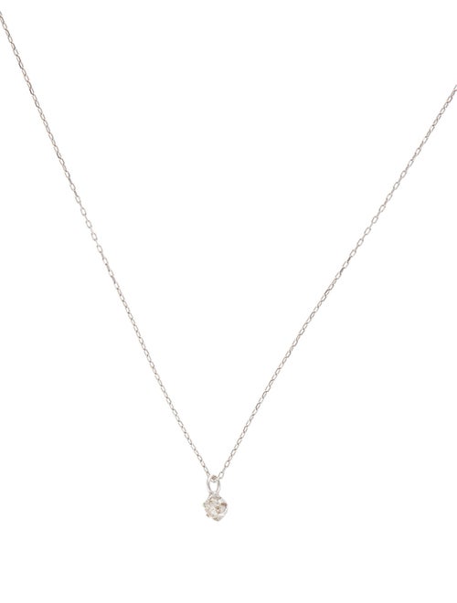 Necklace Platinum Diamond Pendant Necklace