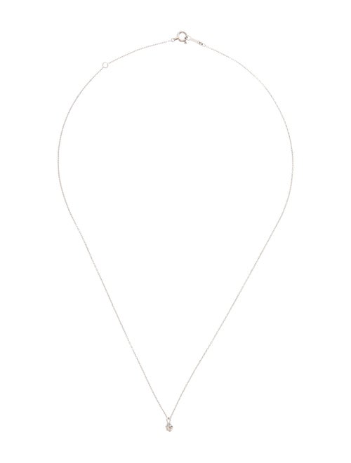 Necklace Platinum Diamond Pendant Necklace