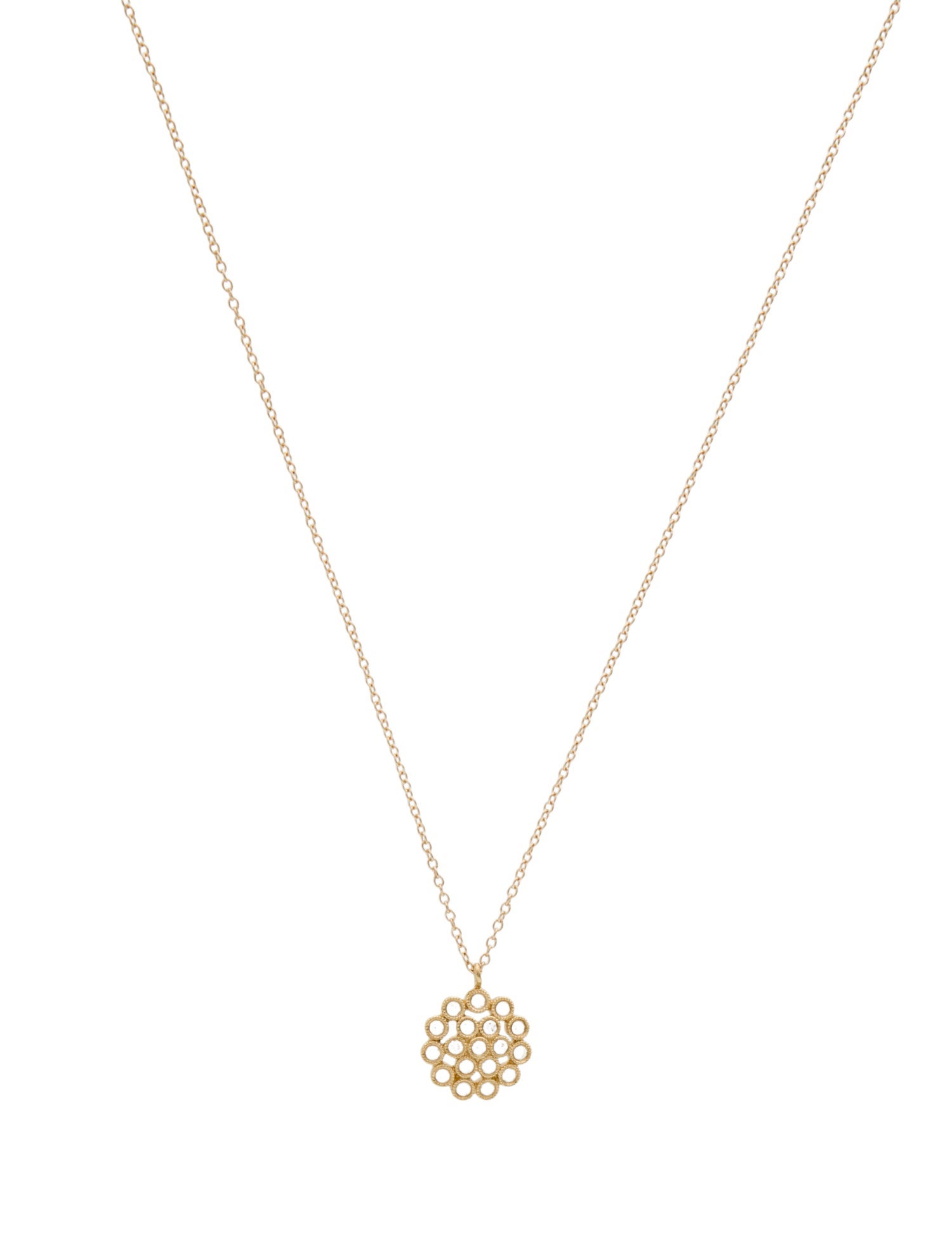 Necklace 14K Diamond Pendant