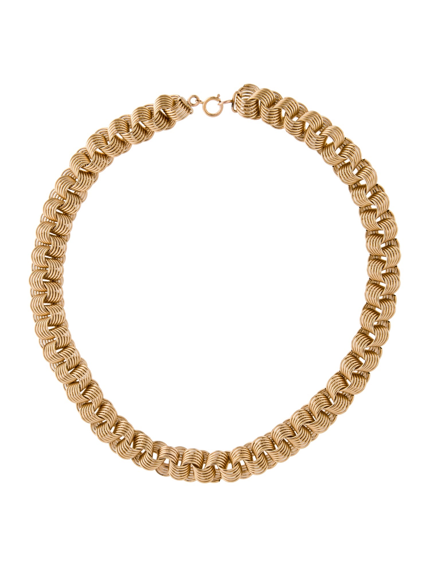 Necklace 10K Link Collar