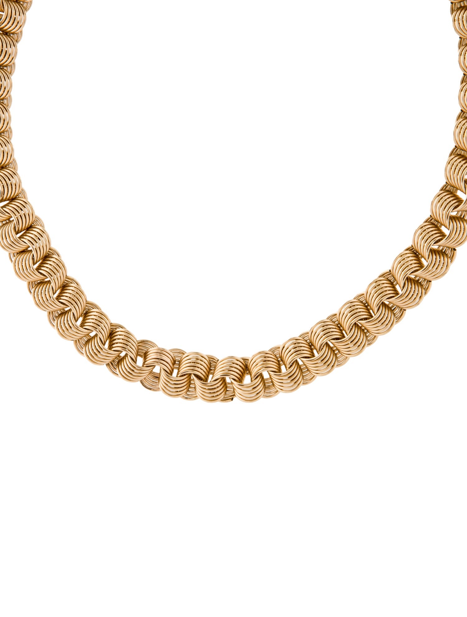 Necklace 10K Link Collar