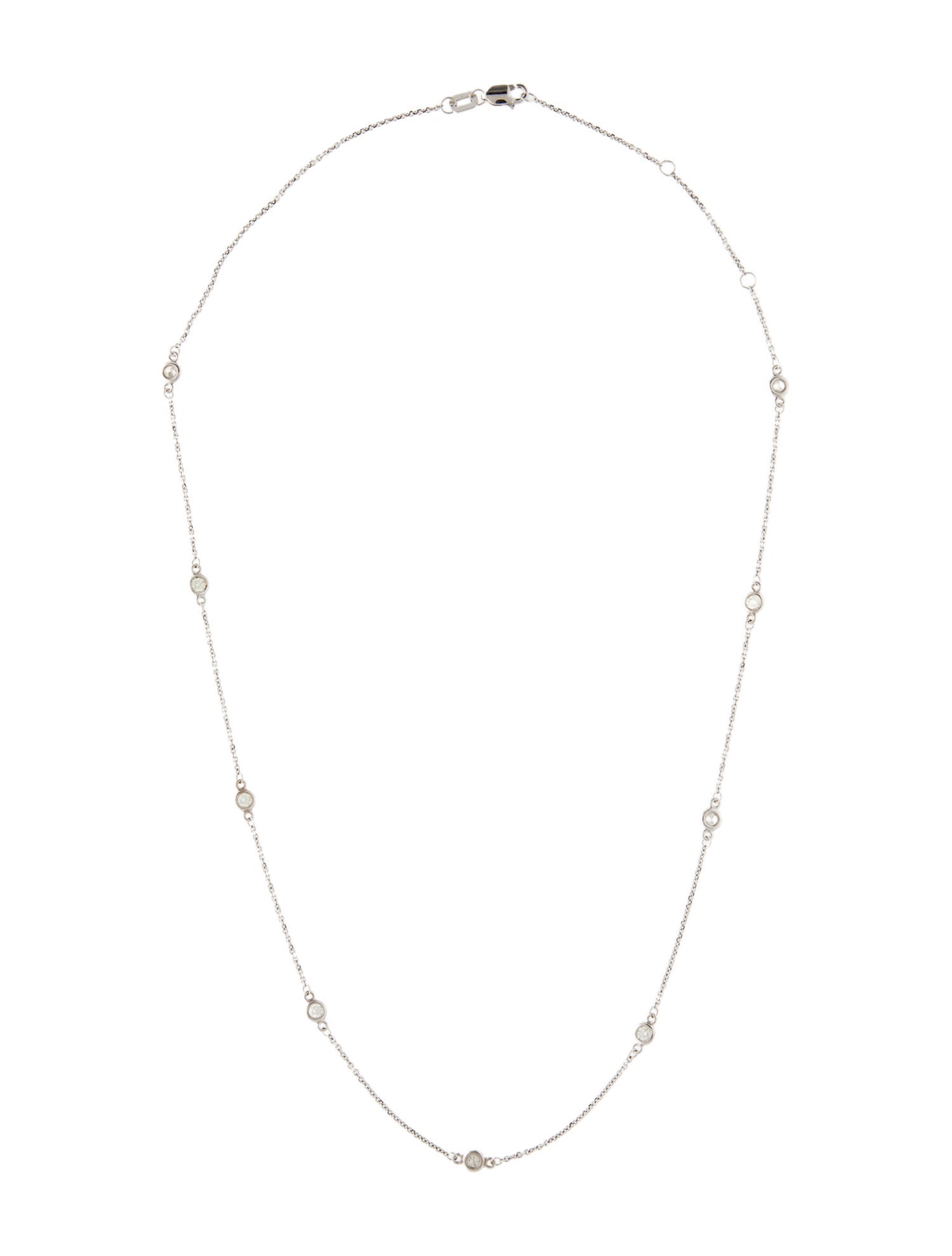 Necklace 14K Diamond Station