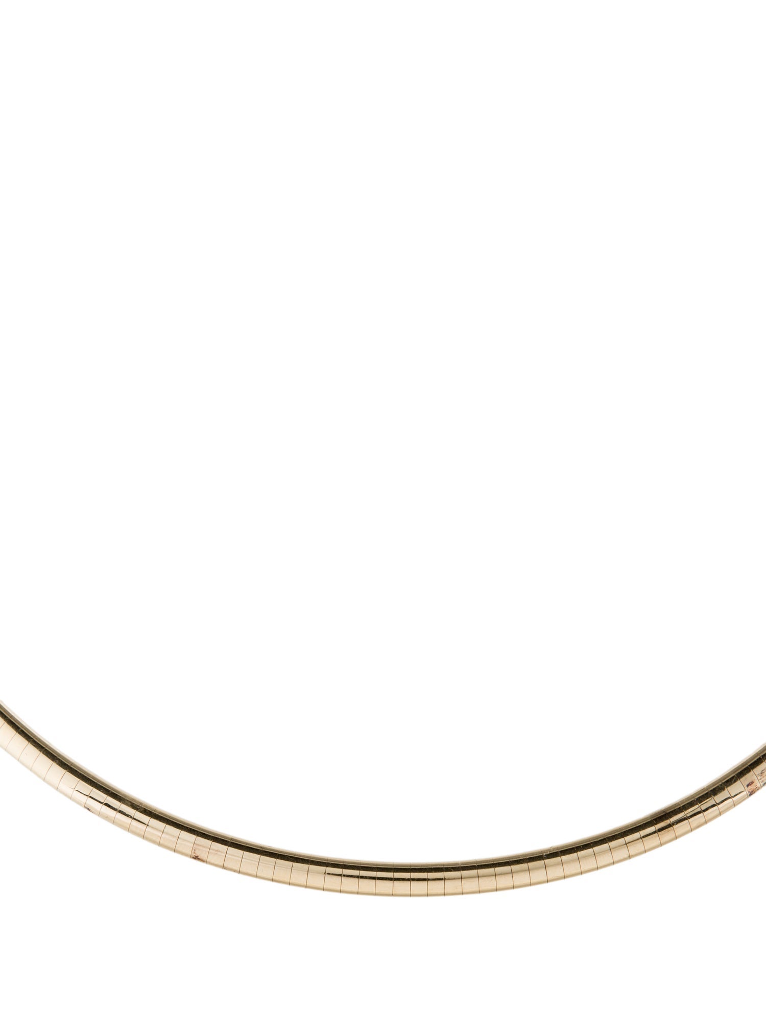 Necklace 14K Snake Chain Collar Necklace
