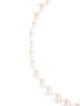 Necklace 14K Pearl & Diamond Graduated Bead Necklace