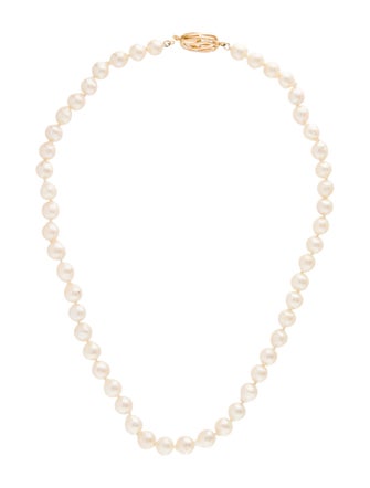 Necklace 14K Pearl Strand Necklace