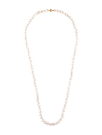 Necklace 14K Pearl Strand Necklace