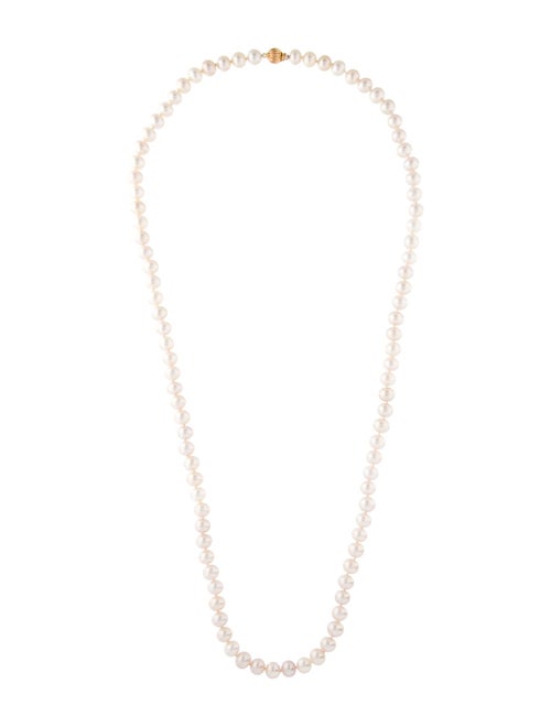 Necklace 14K Pearl Strand Necklace