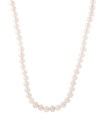 Necklace 14K Pearl Strand Necklace