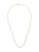 Necklace 14K Pearl Bead Strand Necklace