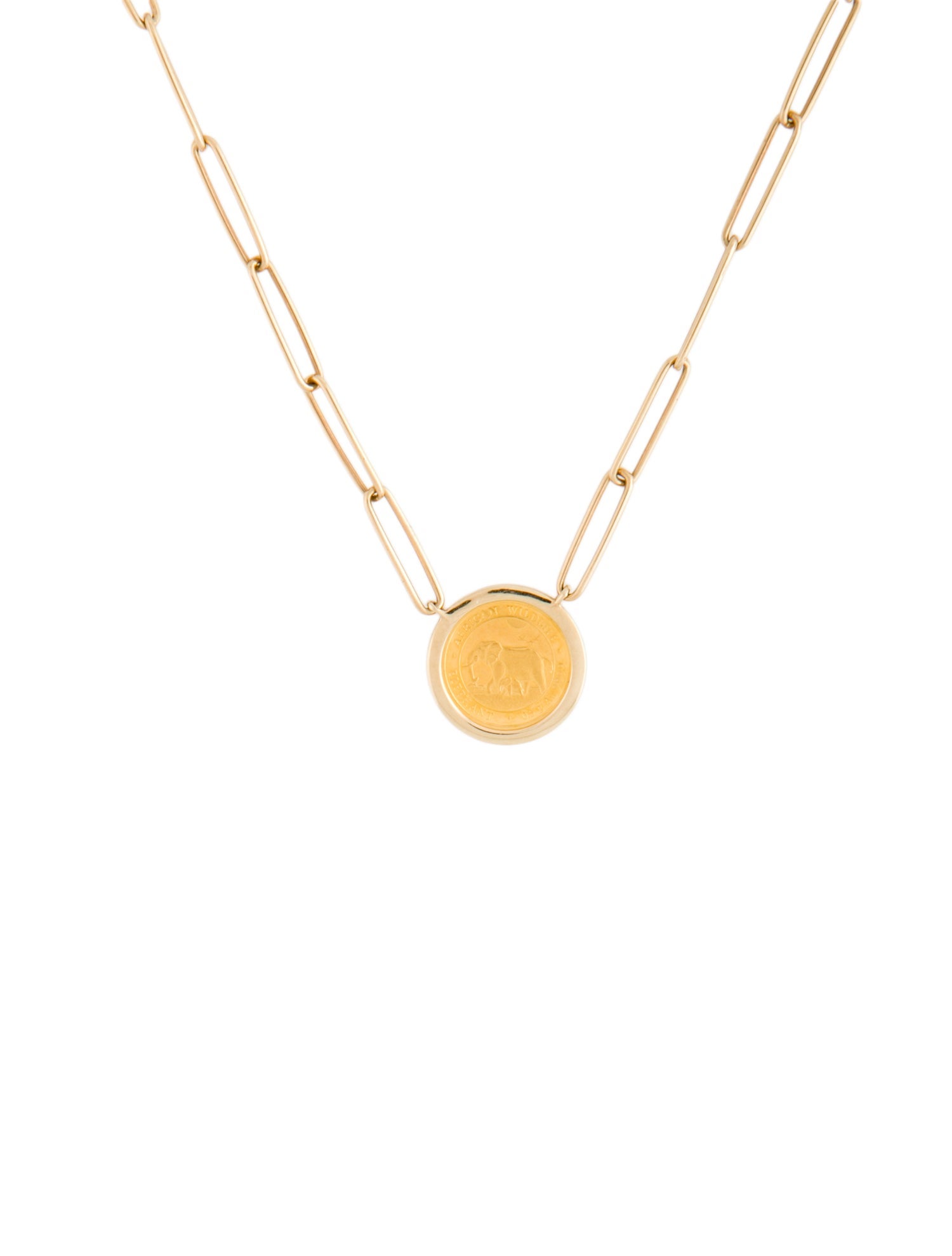 Necklace Porter Lyons 14K Coin Pendant Necklace