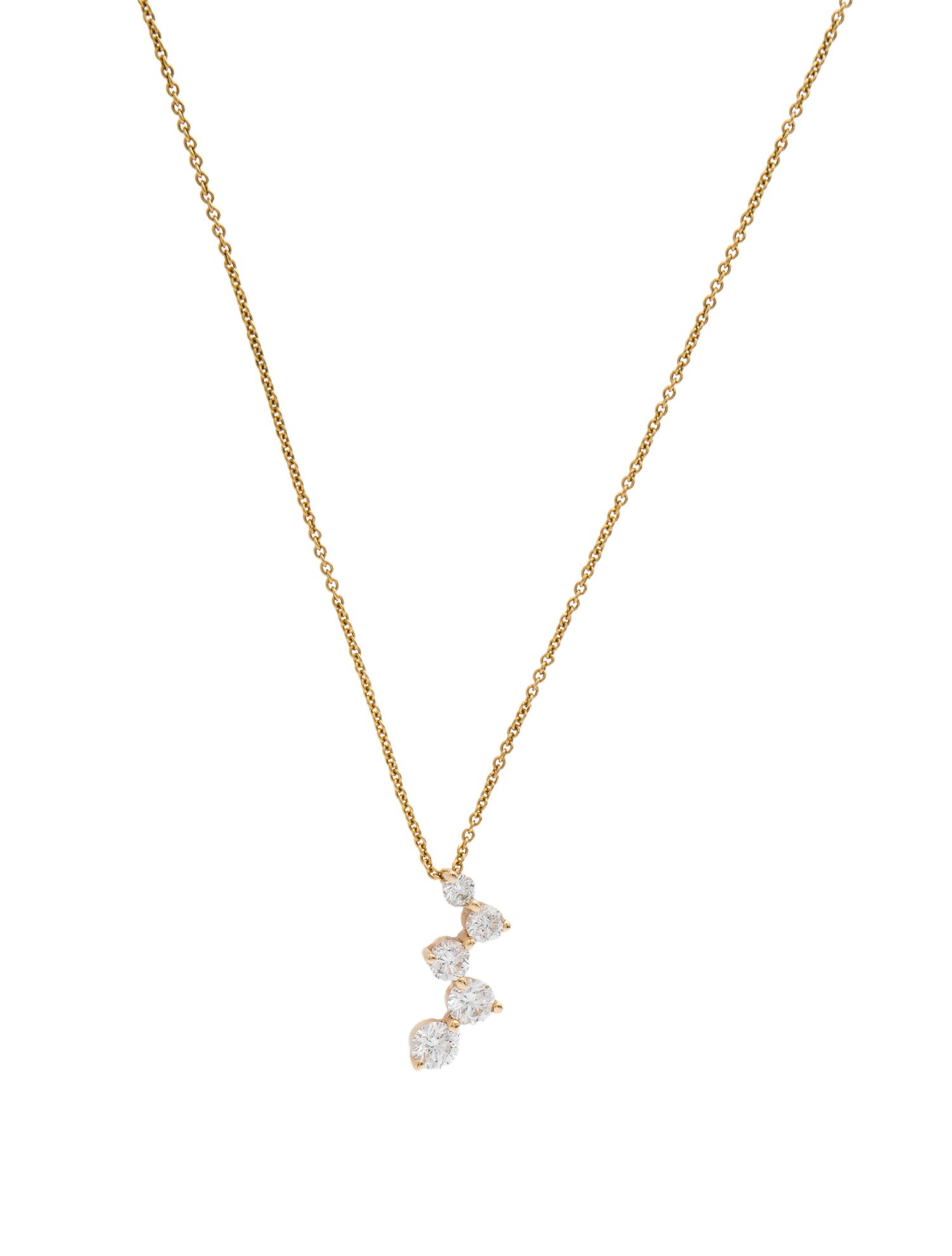 Necklace 14K Diamond Pendant Necklace
