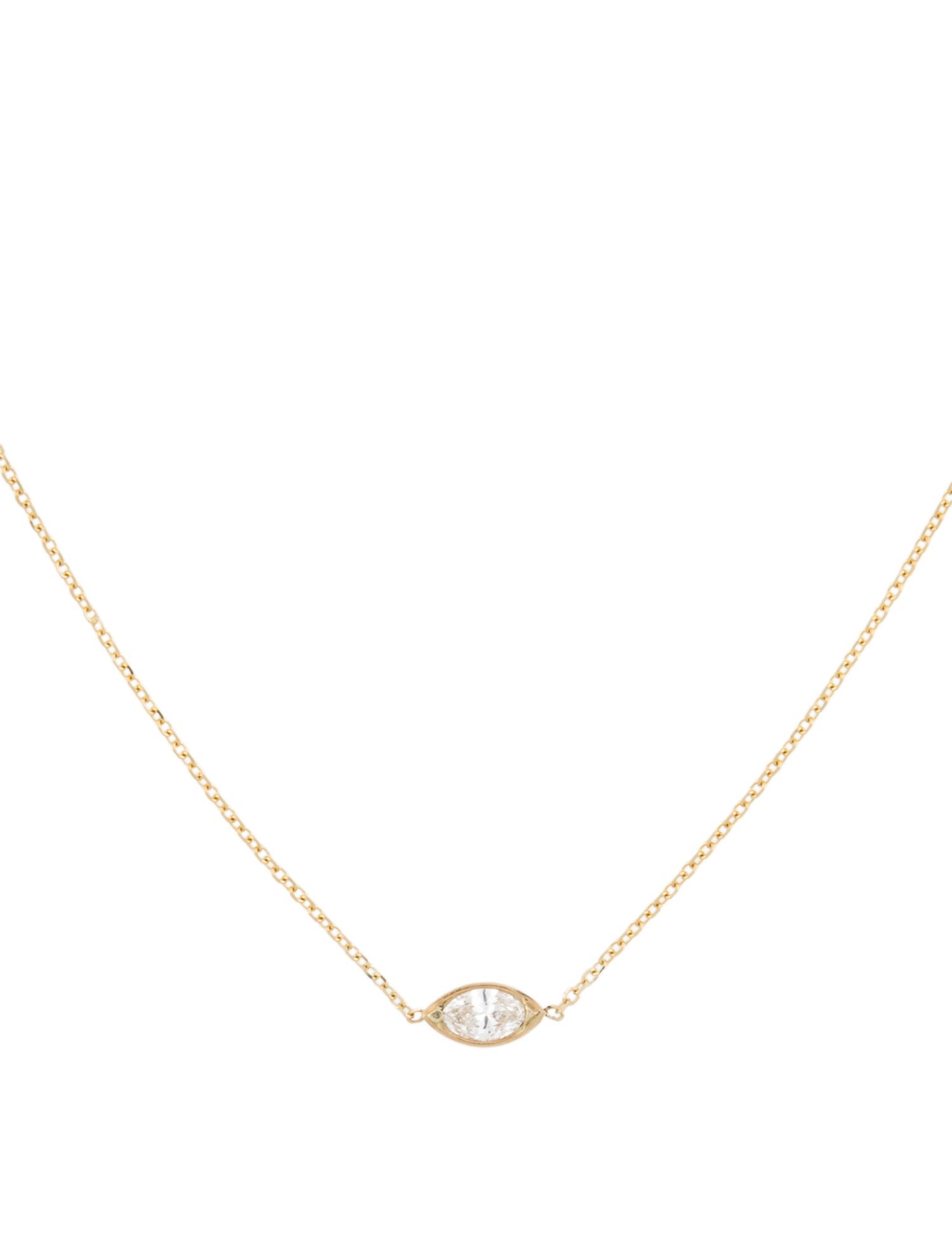 Necklace 14K Diamond & Ruby Station