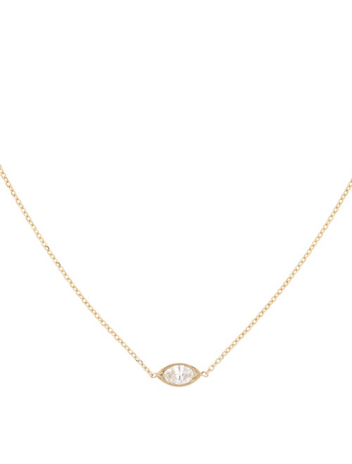 Necklace 14K Diamond & Ruby Station Necklace