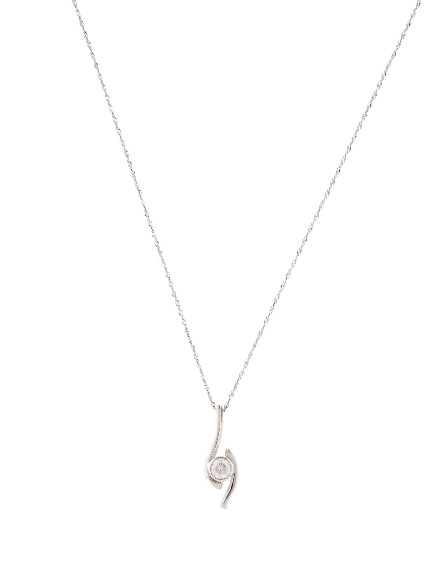 Necklace 14K Diamond Pendant