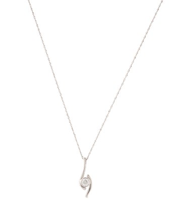 Necklace 14K Diamond Pendant Necklace