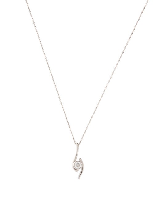 Necklace 14K Diamond Pendant Necklace