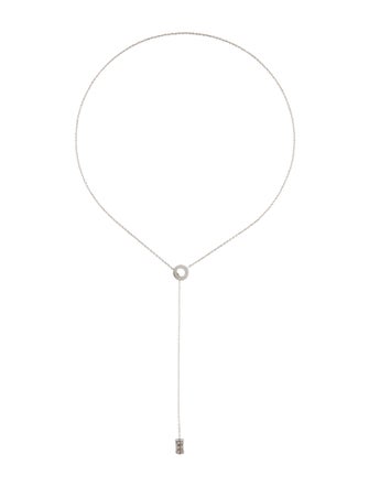 Necklace 18K Diamond Lariat Necklace