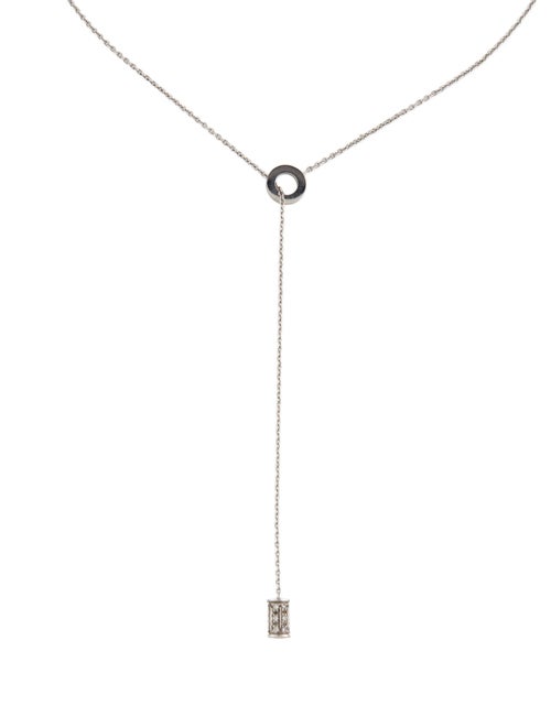Necklace 18K Diamond Lariat Necklace