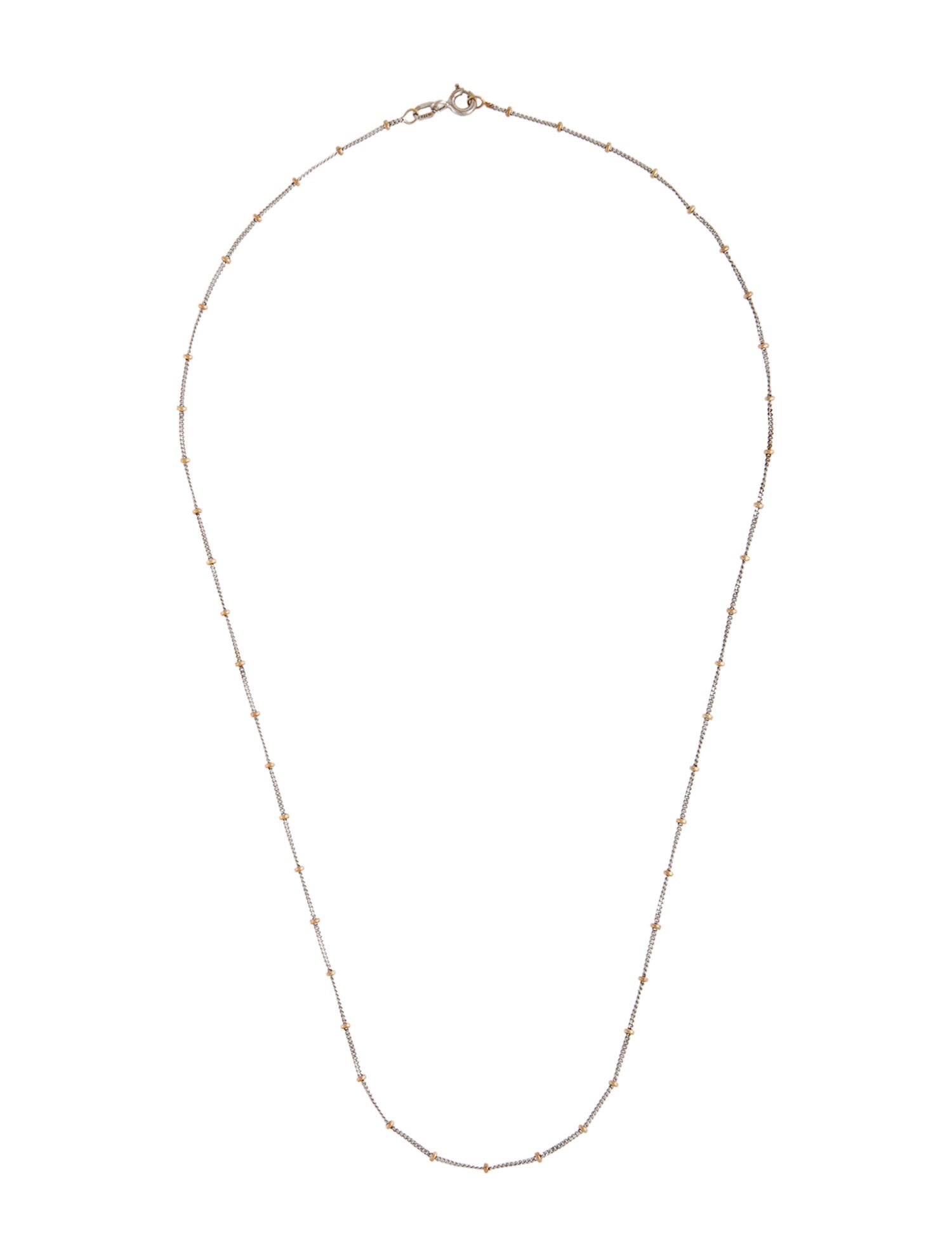 Necklace 14K Two-Toned Chain Necklace