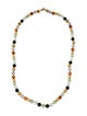 Necklace 14K Nephirite & Jadeite Bead Necklace