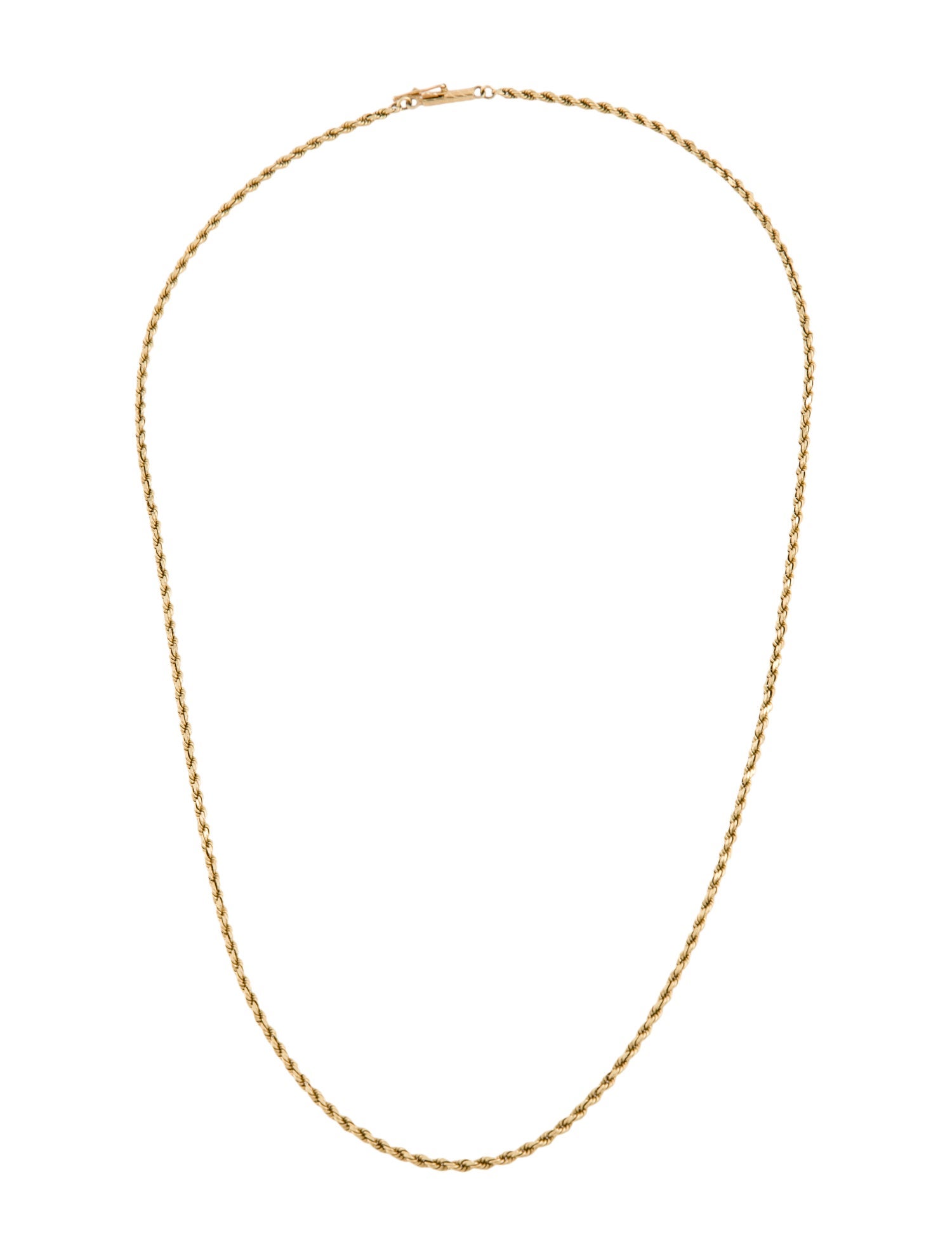 Necklace 14K Rope Chain