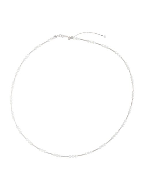 Necklace 18K Pearl Adjustable Collar