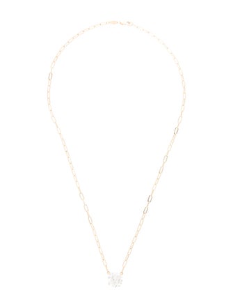 Necklace 14K 4.86ct Lab-Grown Diamond Pendant Necklace