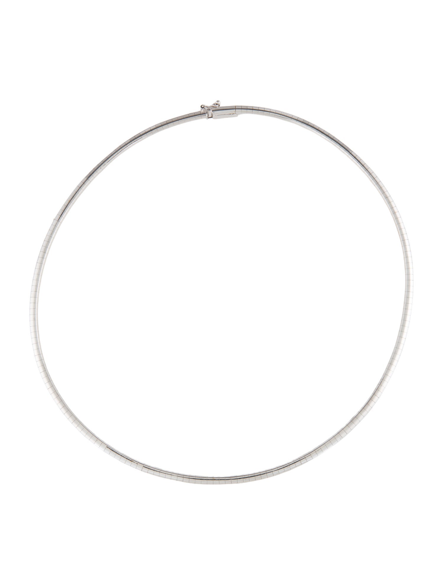 Necklace 14K Omega Collar