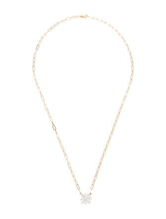 Necklace 14K 5.04ct Lab-Grown Diamond Pendant Necklace