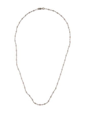 Necklace 14K Textured Chain Necklace