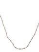 Necklace 14K Textured Chain Necklace