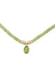 Necklace 14K Peridot Necklace