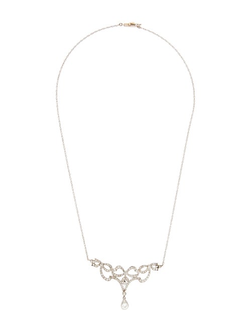 Necklace 1.83ctw Diamond Pendant Necklace