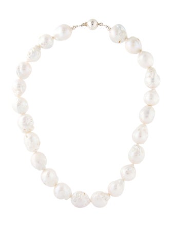 Necklace Pearl Bead Strand Necklace