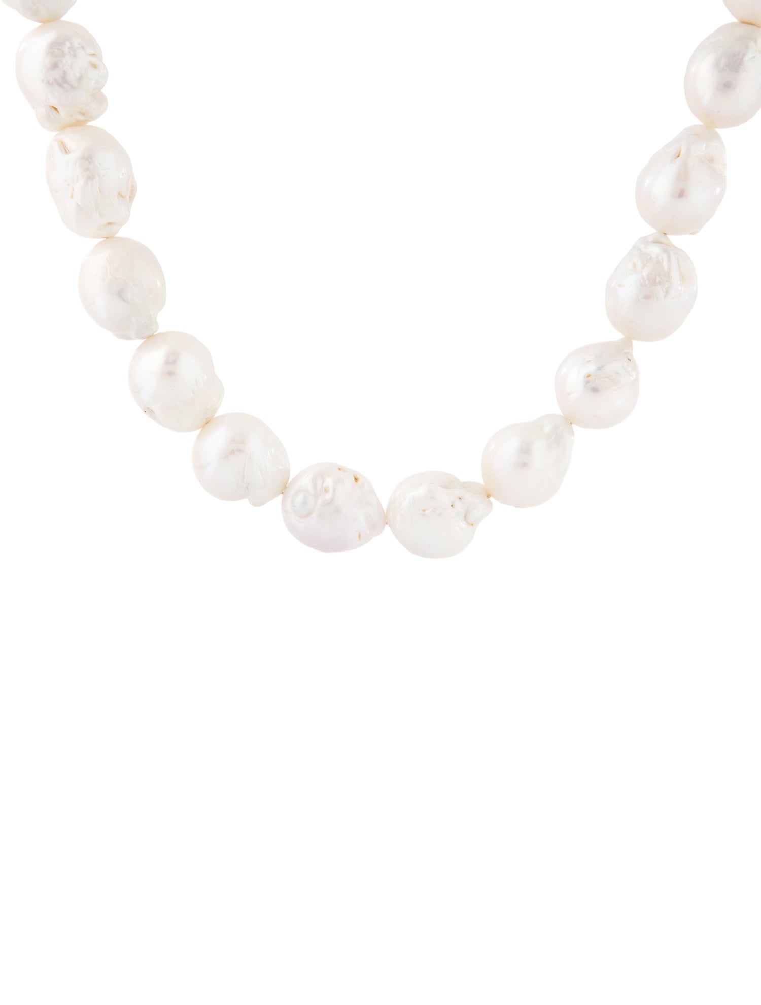 Necklace Pearl Bead Strand Necklace