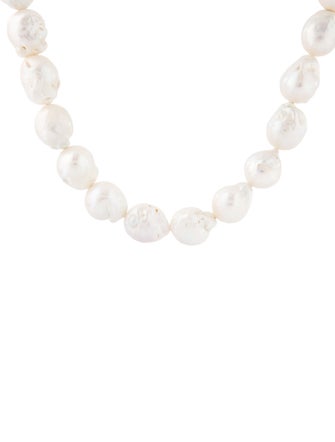 Necklace Pearl Bead Strand Necklace