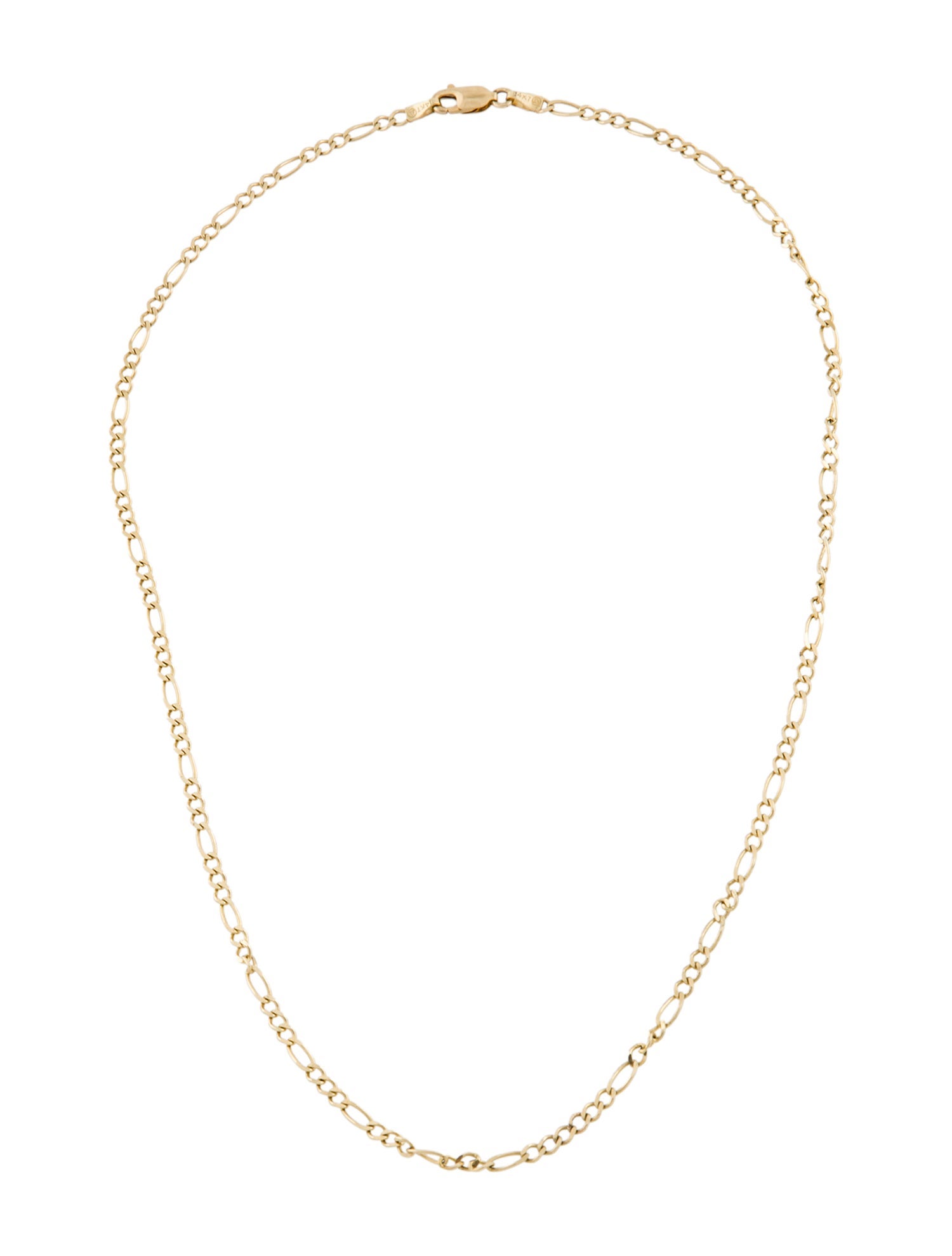 Necklace 14K Curb Chain Necklace