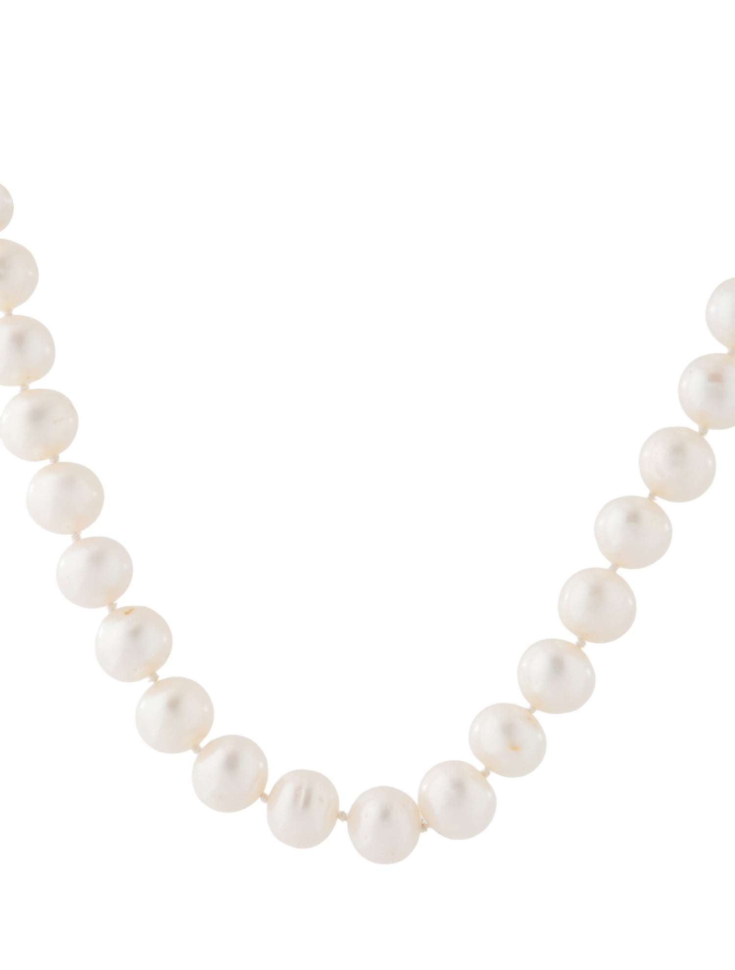 Necklace 14K Pearl Bead Strand Necklace