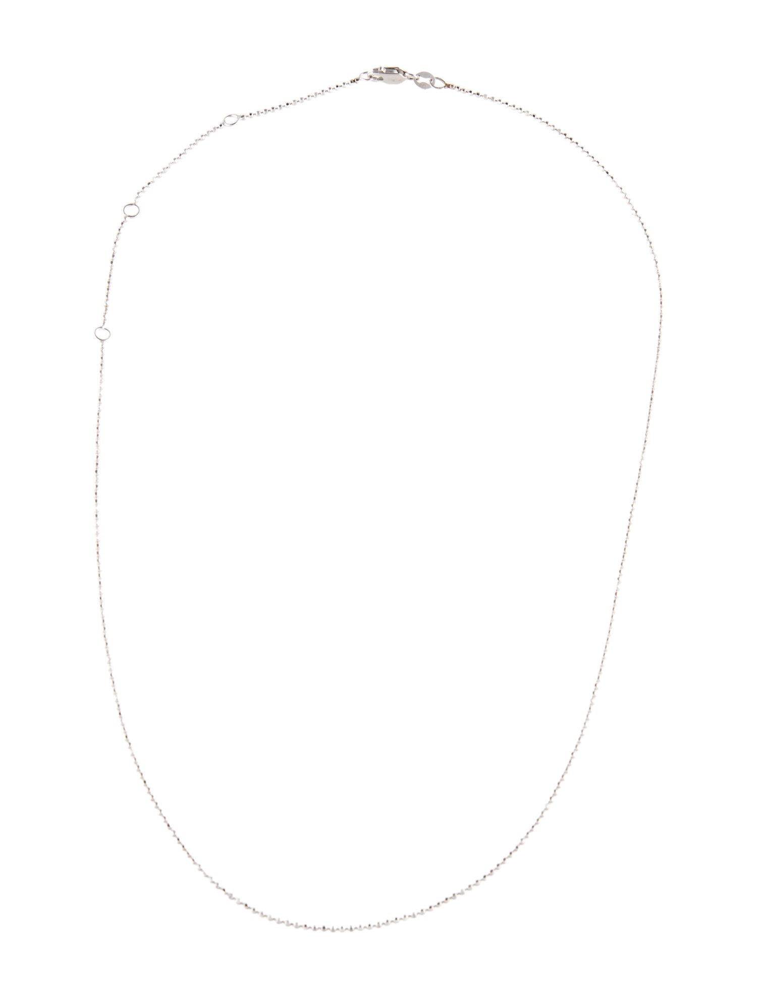 Necklace 14K Diamond Cut Bead Chain