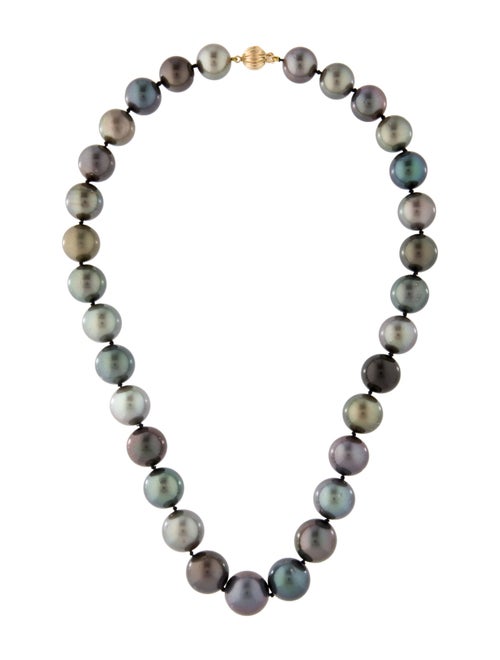 Necklace 14K Pearl Bead Strand Necklace