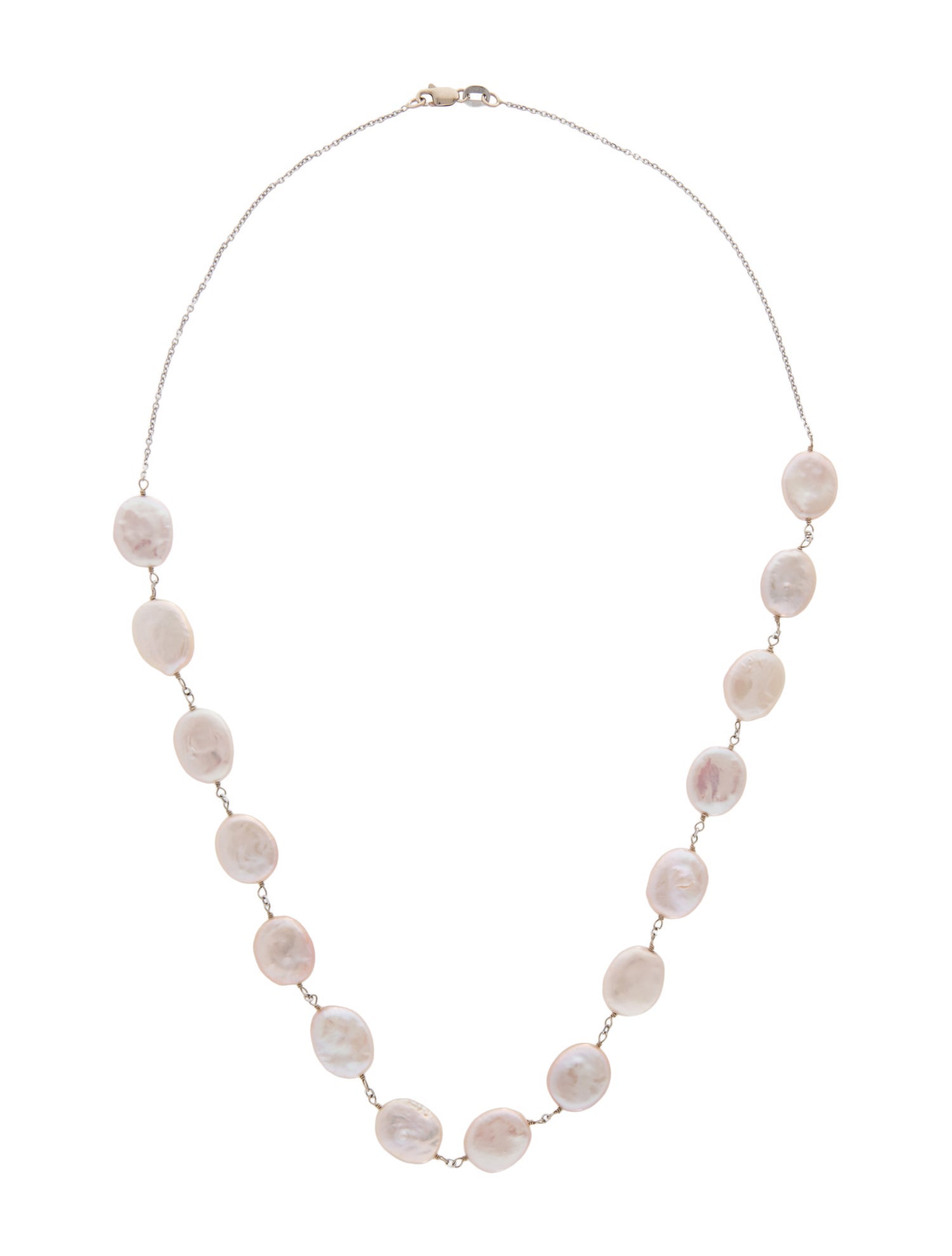 Necklace 14K Pearl Collar