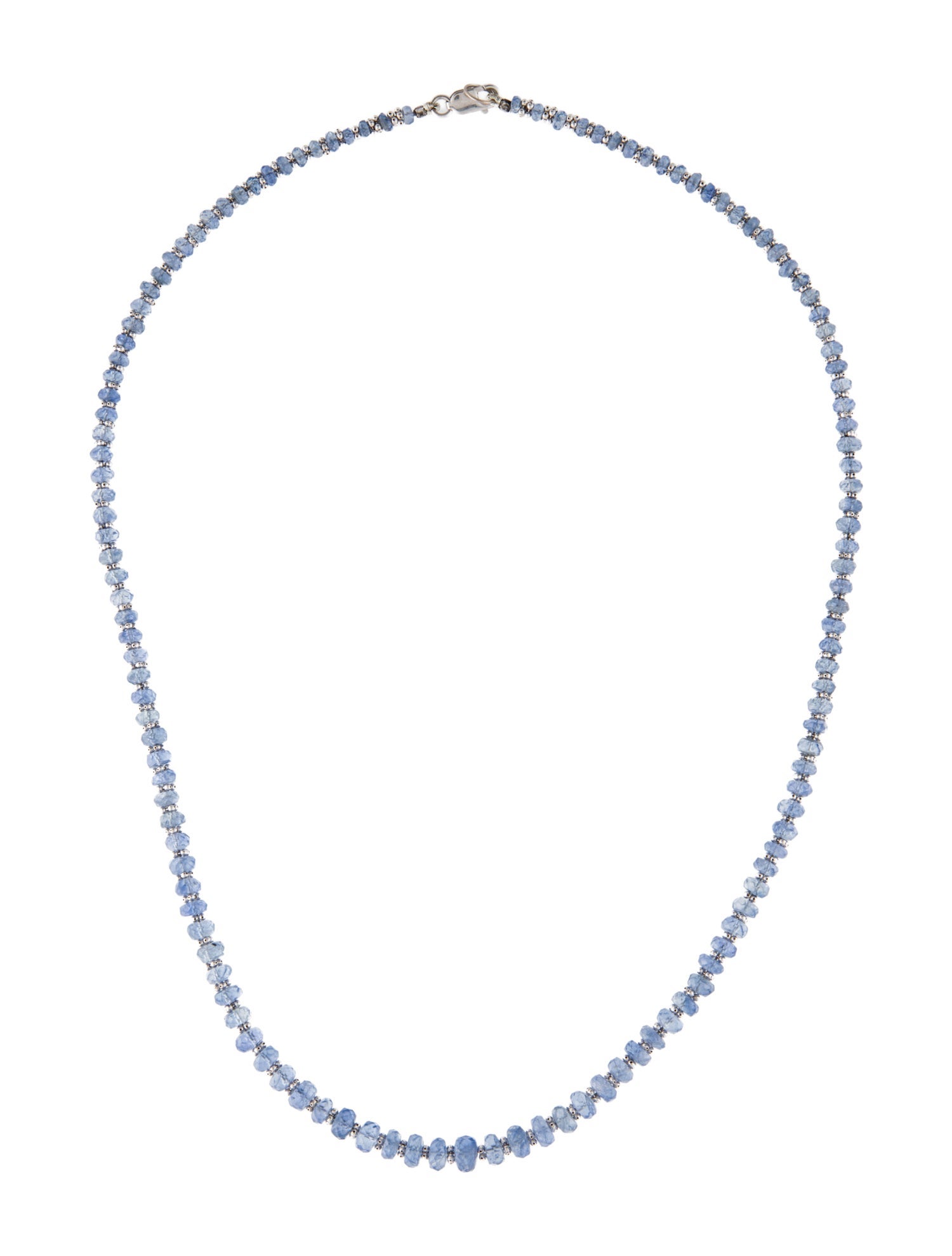 Necklace 14K Tanzanite Beaded Necklace